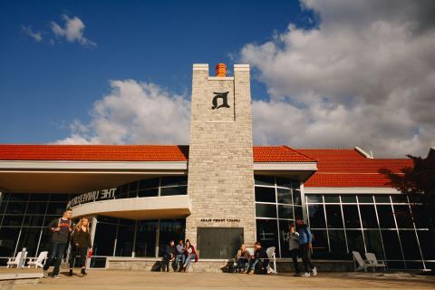 Students on Campus